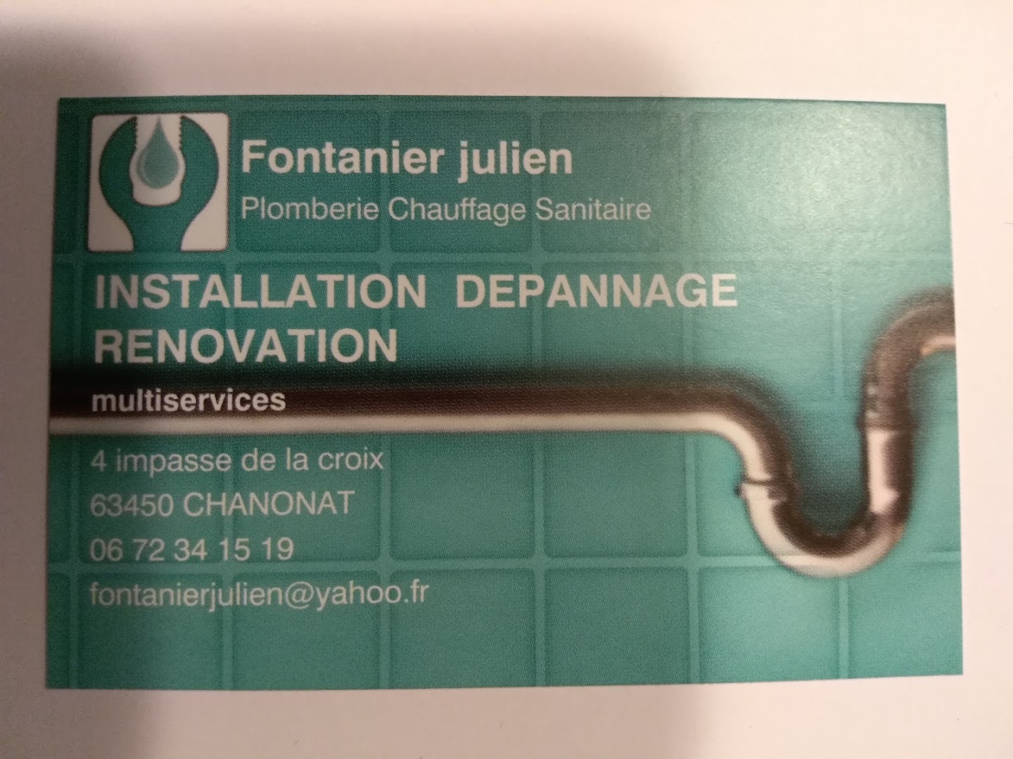 PLOMBERIE-CHAUFFAGE Fontanier Julien · Photos 1